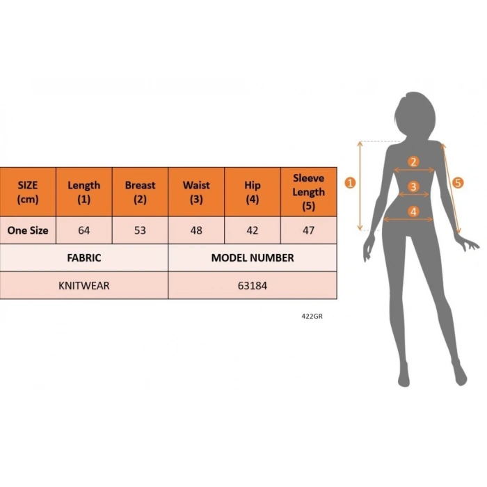 Kadın Uzun Kollu V Yakalı Düğmeli Triko Bluz