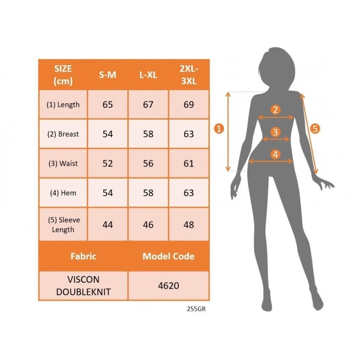Kadın Uzun Kollu V Yakalı Viskon Iki Iplik Bluz