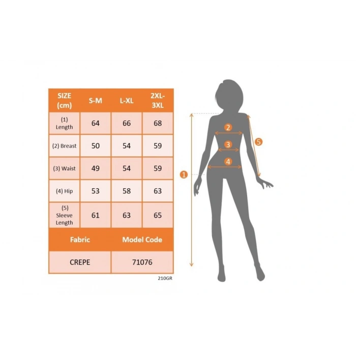 Kadın Uzun Kollu Yaka Düğme Detay Güpürlü Kol Krep Bluz