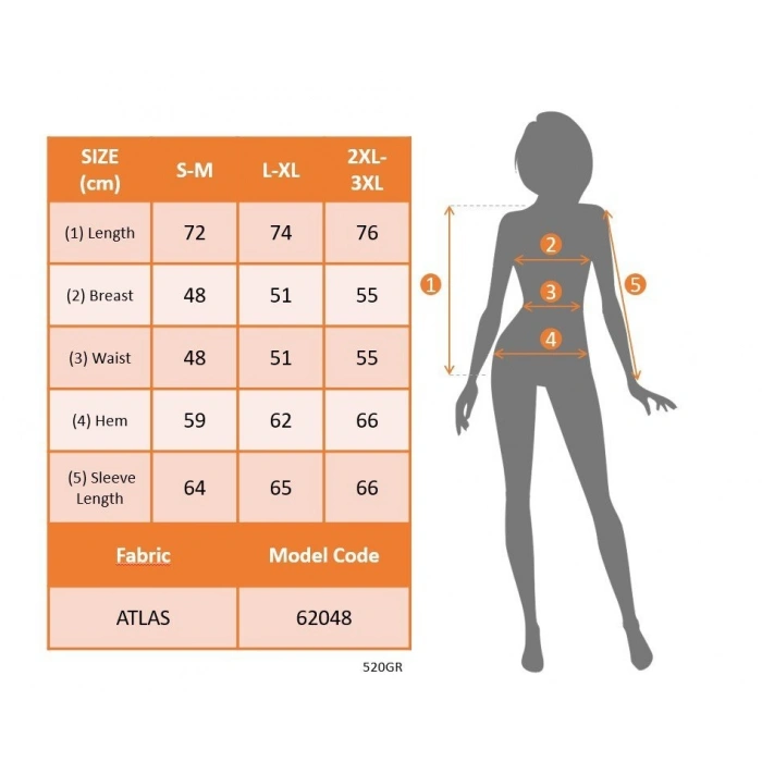 Kadın Uzun Kollu Yakalı önü Açık Leopar Desen Detaylı Astarlı Atlas Ceket