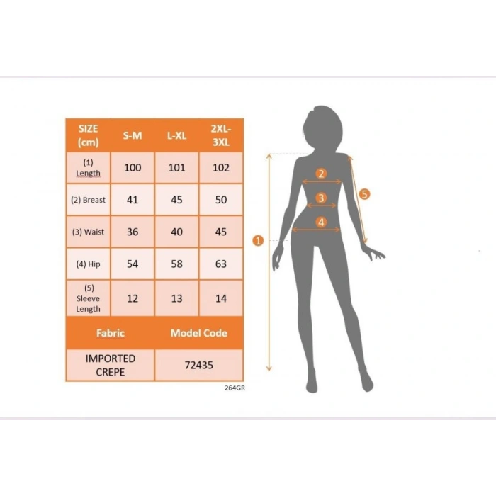 Kadın Yarım Ay Kollu Yakası Acık Kemersiz Midi Ithal Krep Elbise