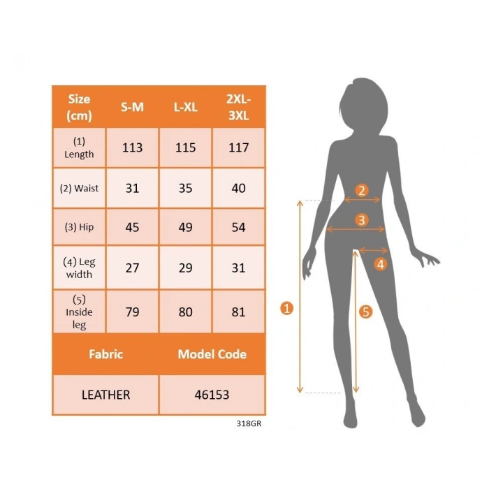 Kadın Yüksek Bel Beli Büzgülü Paçaya Doğru Geniş Deri Pantolon