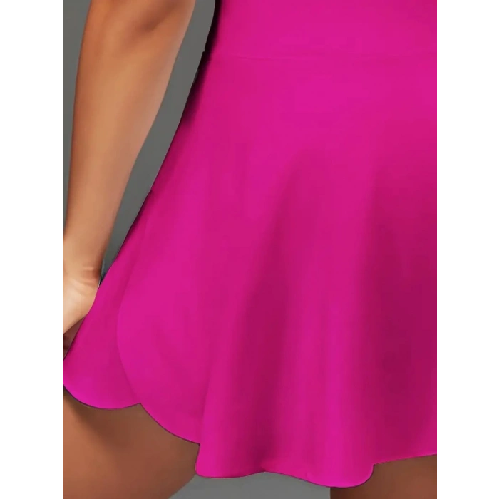 Kadın Yüksek Bel Cepli Sandy Short Etek