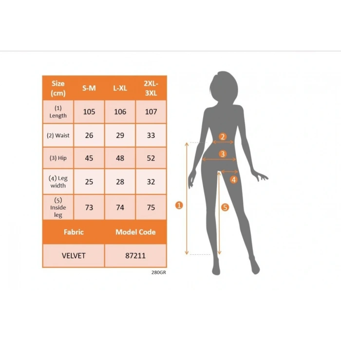 Kadın Yüksek Bel Paçaya Doğru Genişleyen Kadife Pantolon