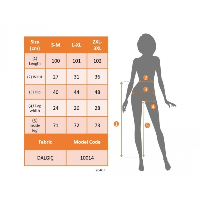 Kadın Yüksek Bel Taşlı Dalgıç Tayt