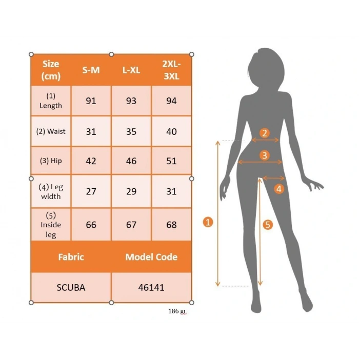Kadın Yüksek Belli önden Fermuar Ve Nervur Detaylı Dalgıç Tayt