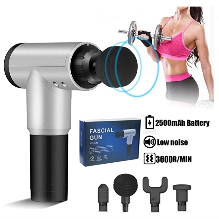 Kas Rahatlatıcı Şarjlı 4 Başlıklı Darbeli Titreşimli (4940)