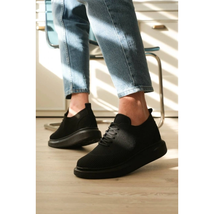 KB-M101 Kuback Kömür Triko Bağcıklı Günlük Erkek Ayakkabı