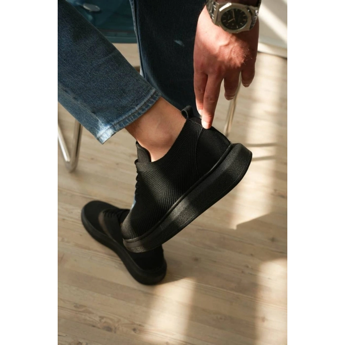 KB-M101 Kuback Kömür Triko Bağcıklı Günlük Erkek Ayakkabı