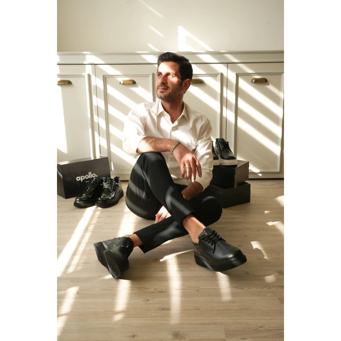 KB-X16 Kuback Kömür Cilt Günlük Erkek Ayakkabı