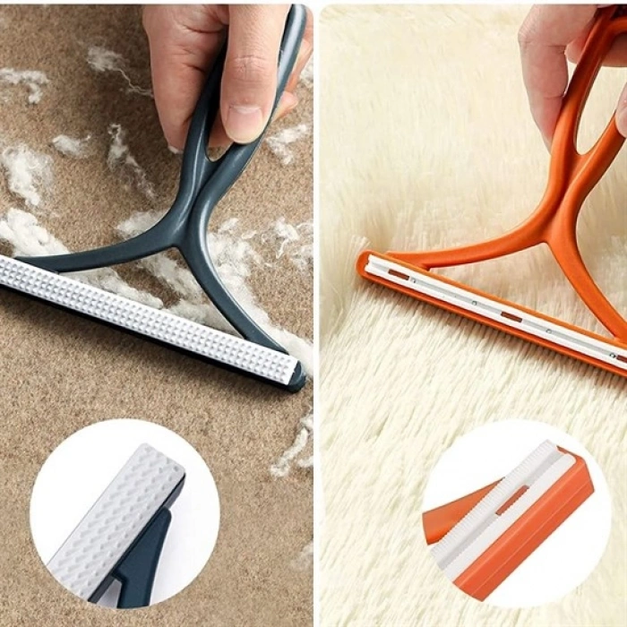 Kedi Köpek Tüy Toplayıcı Çift Taraflı Pamuk Tiftiği ve Tüy Toplama Aleti (4940)