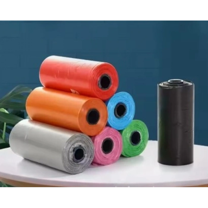 Köpek Dışkı Poşeti 4lü Düz Renk Set (4940)