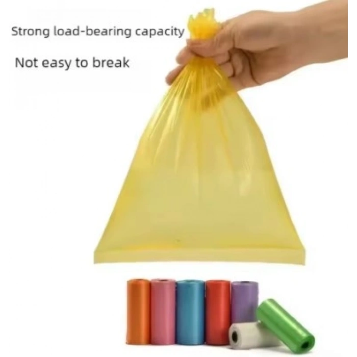 Köpek Dışkı Poşeti 4lü Düz Renk Set (4940)