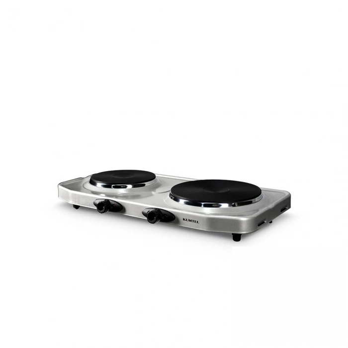 KUMTEL LX-7021 2 GÖZLÜ ELEKTRİKLİ OCAK 2500W (4940)