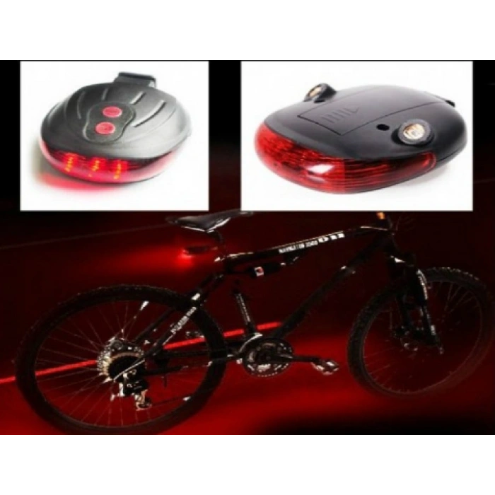 Lazer Güvenlik Şeritli Bisiklet Stop Lambası (4940)
