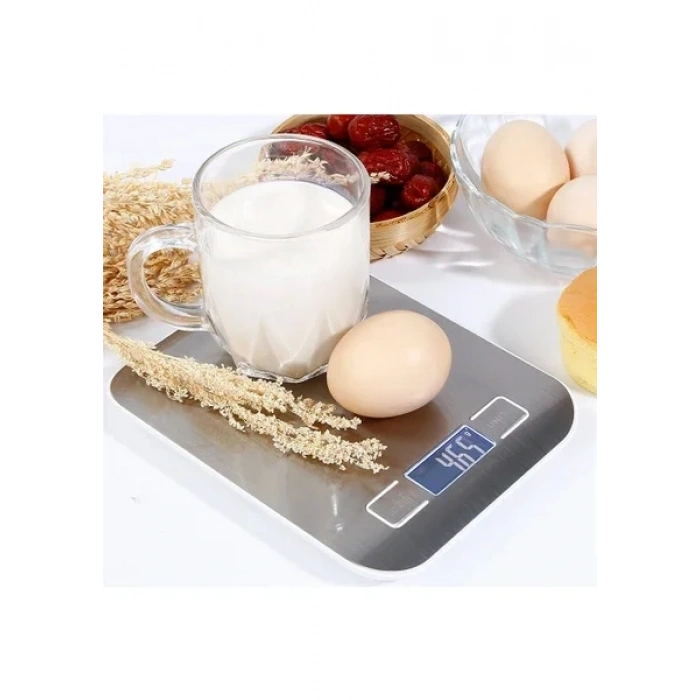 Metal Dijital Mutfak Terazisi Hassas Tartı 5 Kg Crown (4940)