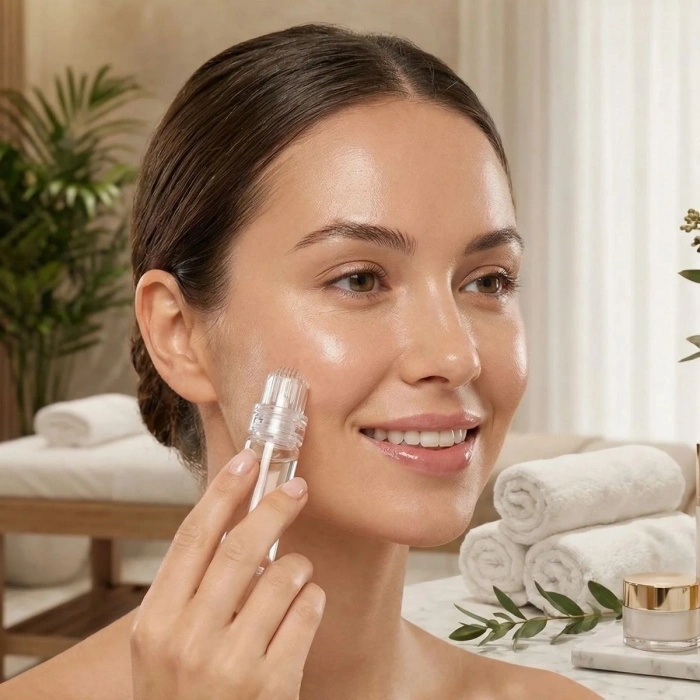 Mikro İğne 64’lü Cilt Bakım Serumu – Yüz ve Boyun için Anti-Aging, Gözenek Sıkılaştırıcı Serum (4940)