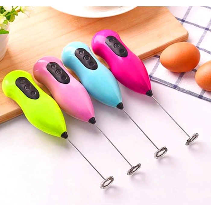 Mini Pilli Karıştırıcı ve Köpürtücü El Mikseri (4940)