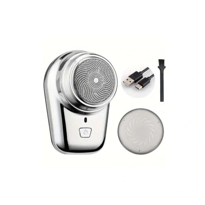 MINI SHAVER P-10 K-10 MİNİ TAŞINABİLİR SIFIR SAKAL TRAŞ MAKİNESİ USB ŞARJLI (4940)