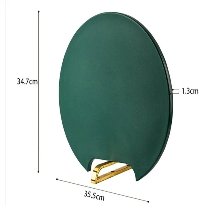 Mutfak Sebze,Meyve,Et,Balık,Ekmek Doğrama Kesme Tahtası Standlı Kesim Panosu (4940)