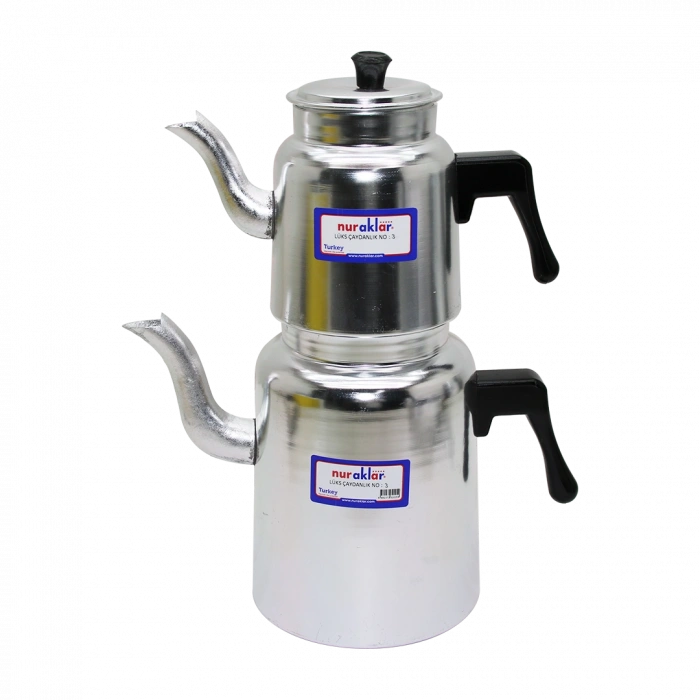 NO-3 LÜKS ALÜMİNYUM ÇAYDANLIK TAKIMI (4940)