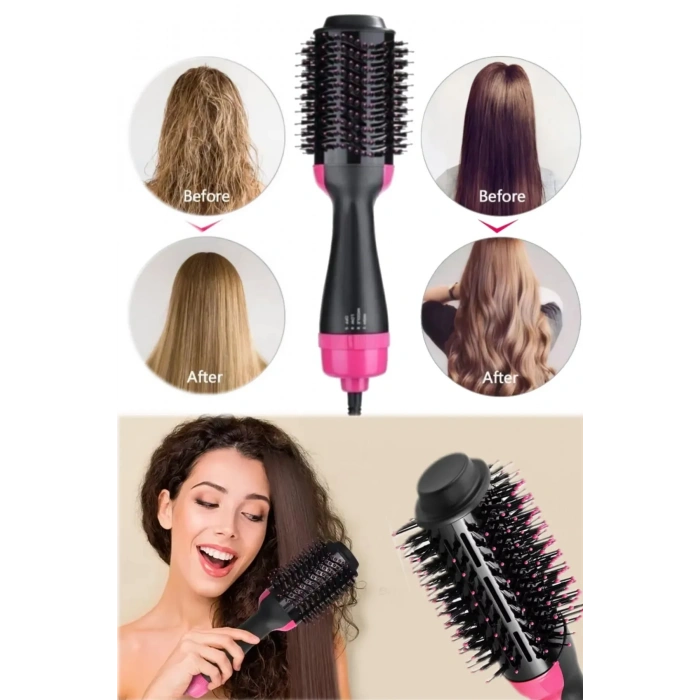 One Step Saç Şekillendirici ve Saç Düzleştirici Fön Tarağı (4940)