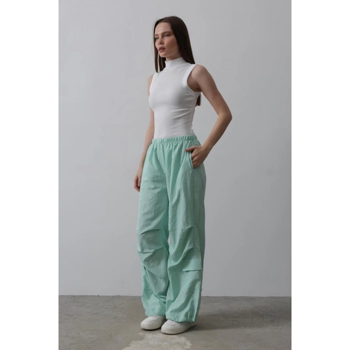Paraşüt Cargo Pantolon - Mint