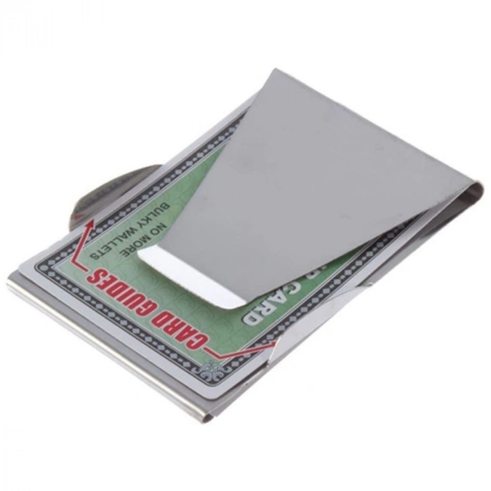 Paslanmaz Çelik Cüzdan Slim Clip (4940)