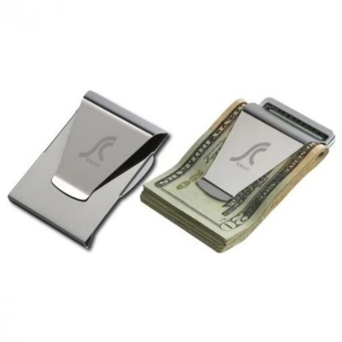 Paslanmaz Çelik Cüzdan Slim Clip (4940)