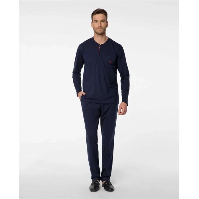 Pijalux Uzun Kollu Erkek Pijaması 2053