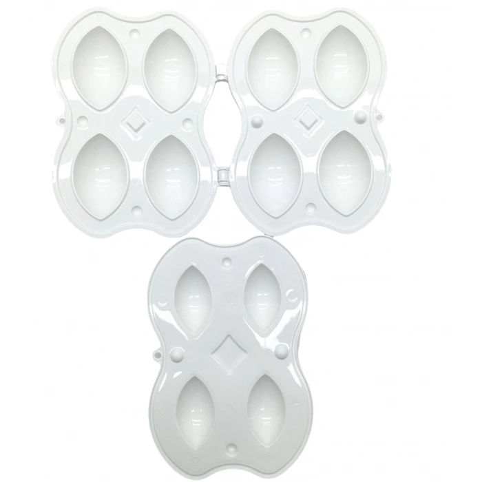 PLASTİK 4LÜ İÇLİ KÖFTE YAPMA KALIP APARATI (4940)