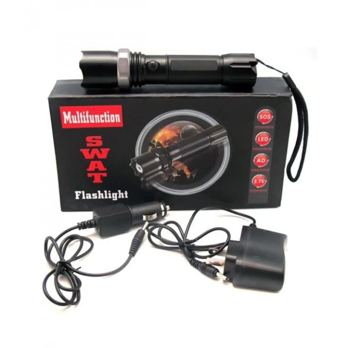 Polis El Feneri Zoomlu Selektörlü El Feneri 500 metre (4940)