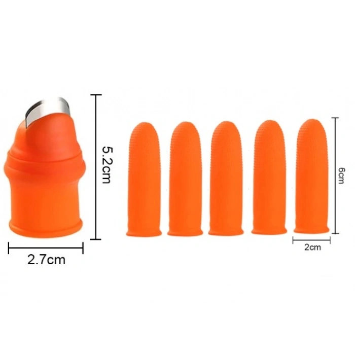 Pratik Baş Parmak Sebze Kesme Ayıklayıcı Erkek L Set (4940)