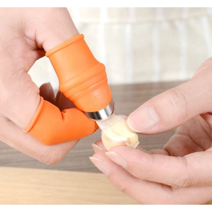 Pratik Baş Parmak Sebze Kesme Ayıklayıcı Erkek L Set (4940)