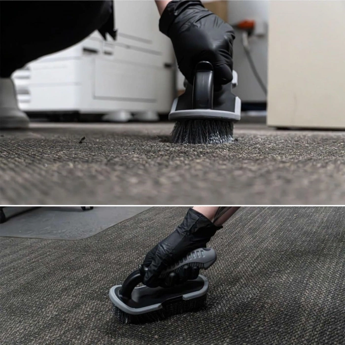 Saplı Halı, Koltuk ve Araç Temizlik Fırçası – Çok Amaçlı İç &amp; Dış Oto, Ev ve Ofis Kullanımı İçin Ergonomik Temizlik Aparatı (4940)