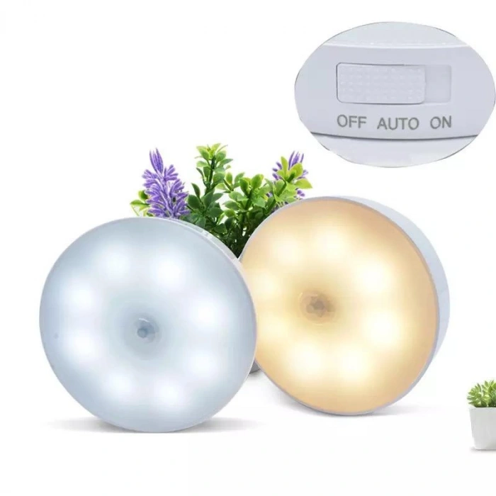 Şarjlı Sensörlü Gece LED Lambası (4940)