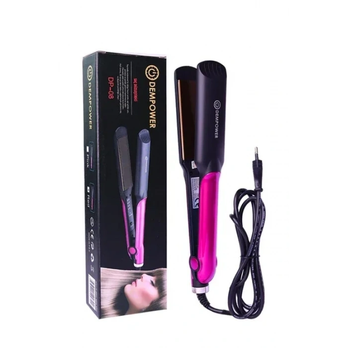 Seramik Kaplı Pembe Detay Saç Düzleştirici (4940)