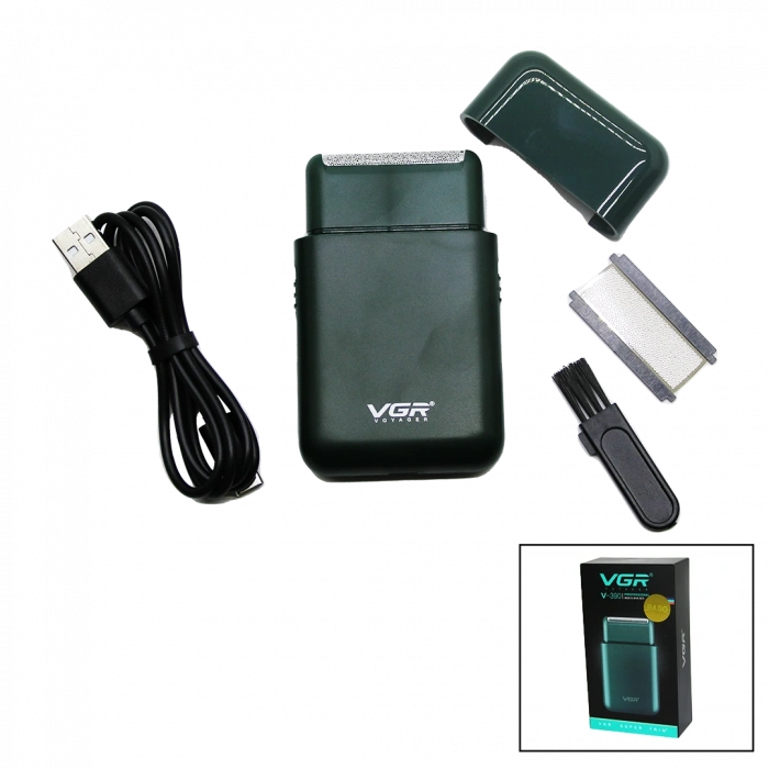 SEYAHAT TİPİ 2IN1 SIFIR SAKAL - ÇİZİM TRAŞ MAKİNESİ USB ŞARJLI V-390 (4940)