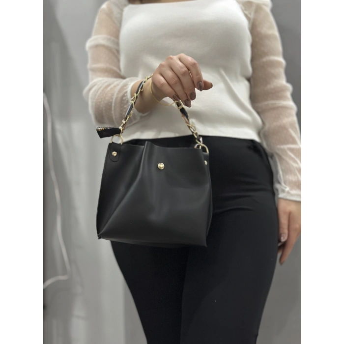 Siyah cilt zrm çanta