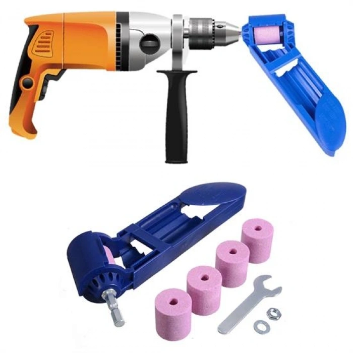 Taşınabilir Kullanımı Kolay Hafif Matkap Ucu Bileyici Matkap Ucu Bileme Keskinleştirme Aparatı (4940)