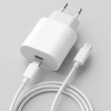 20W Hızlı Şarj Adaptörü USB-C to Lightning Kablolu – PD Destekli Süper Hızlı Şarj Cihazı (4940)