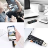 5 in 1 Çok Fonksiyonlu USB 2.0 Micro Sd Kart Okuyucu - Usb/micro Usb/type-C Çıkışlı, Otg Çevirici (4940)