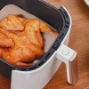 50 Adet Air Fryer Pişirme Kağıdı Tek Kullanımlık Yağ Su Geçirmez Yapışmaz Deliksiz Düz Kare Model (4940)