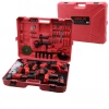 6PCS USTA ELEKTRİKLİ ALET SETİ ŞARJLI=21V SPRAL TAŞLAMA - HİLTİ - BAĞ MAKAS - SOMUN SÖKME - DARBELİ VİDALAMA - BUDAMA TESTERE PLASTİK ÇANTALI ASR-1268 (4940)