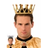 Altın Renk Çocuk ve Yetişkin Uyumlu Kral Tacı (4940)