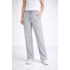 Düz Paça Beli Lastikli İpli Günlük Spor Eşofman Altı Rahat Fit - Gri