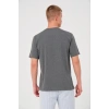 Erkek 24/1 Düz A Kalite Oversize T-shirt - Antrasit