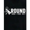 Erkek Around Baskılı Süprem T-shirt