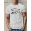 Erkek Jehova Baskılı Süprem T-shirt