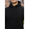Erkek Kapüşonlu Üç İplik Şardonlu Hoodie